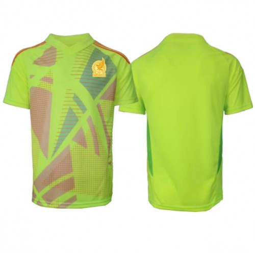 Mexiko Målvakt Replika Bortatröja Copa America 2024 Kortärmad